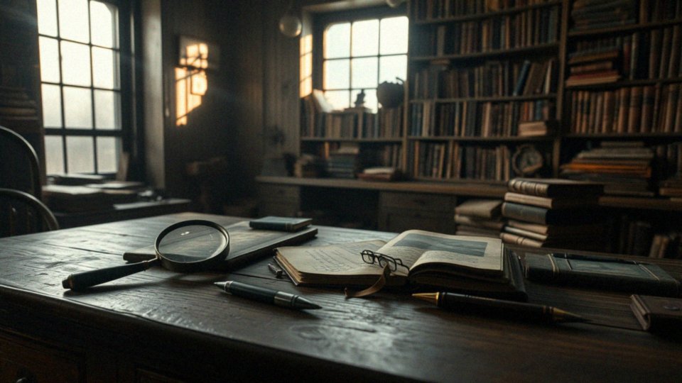 Jakie są kluczowe elementy fabuły w seriach detektywistycznych?