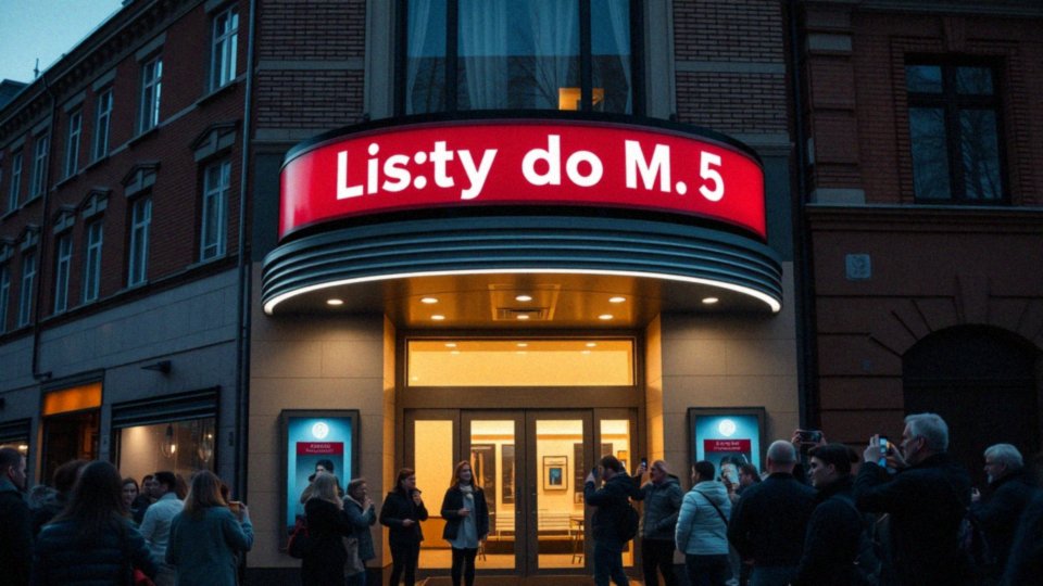 Jakie są najważniejsze informacje o premierze Listy do M. 5?