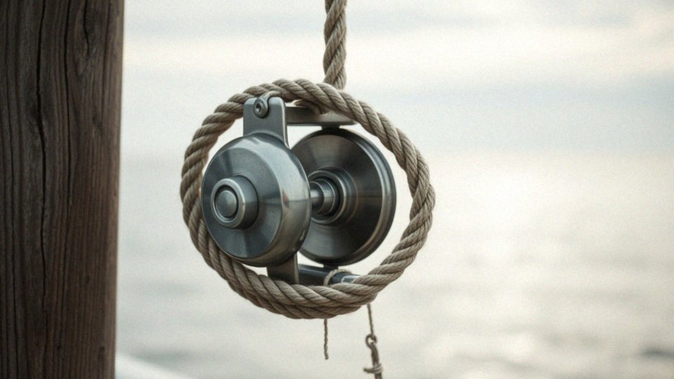 Czym charakteryzuje się knaga zaciskowa z rolką?