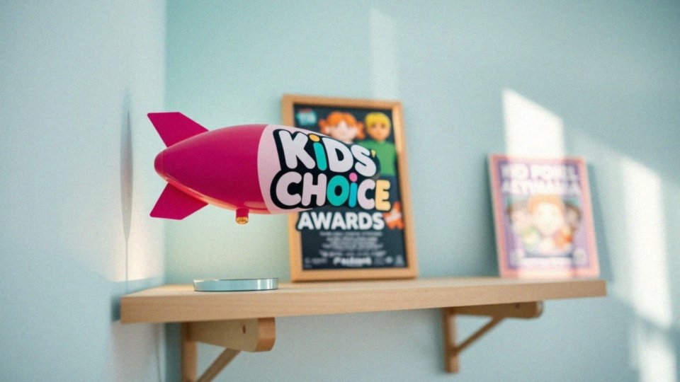 Jakie osiągnięcia ma Adam Sandler w kategorii Kids Choice?