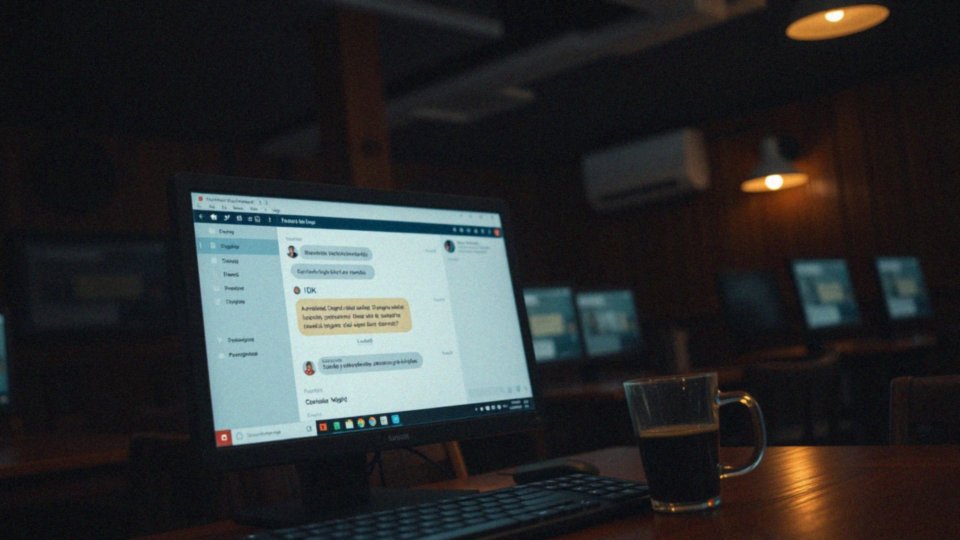 Jak IDK wpływa na komunikację online?