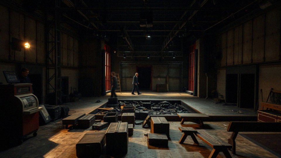 Jakie są kulisy organizacji spektaklu Metro?