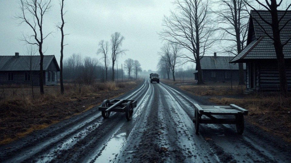 Jakie tematy wojenne są poruszane w serialu „Polskie drogi”?