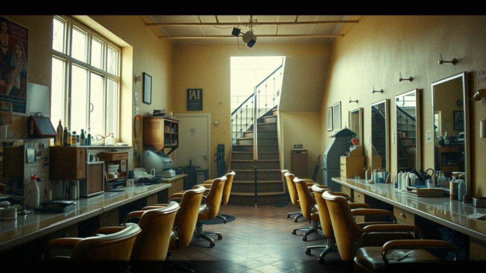 Gdzie dzieje się akcja spektaklu Szalone nożyczki?